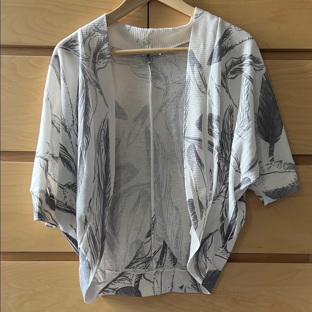 Charlotte Russe Feather Dolman Shrug